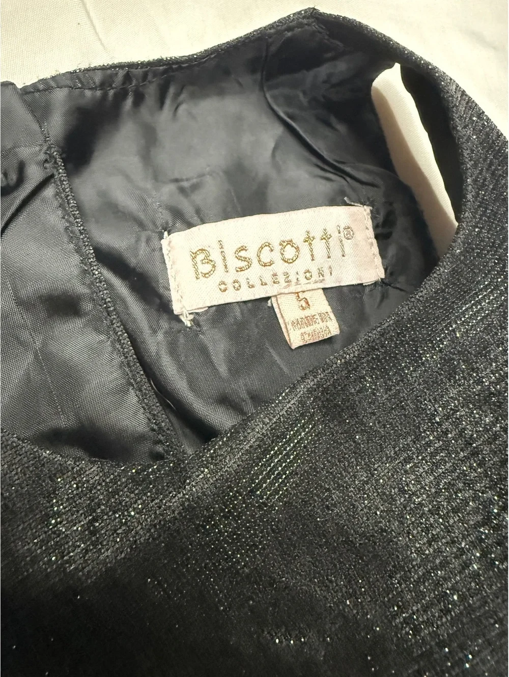 Girls Biscotti Collezioni Dress Size 5